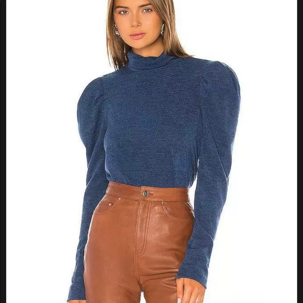Petersyn Amy Sweater Imperial Small NEW NWT REG $198 Blue - Picture 1 of 6